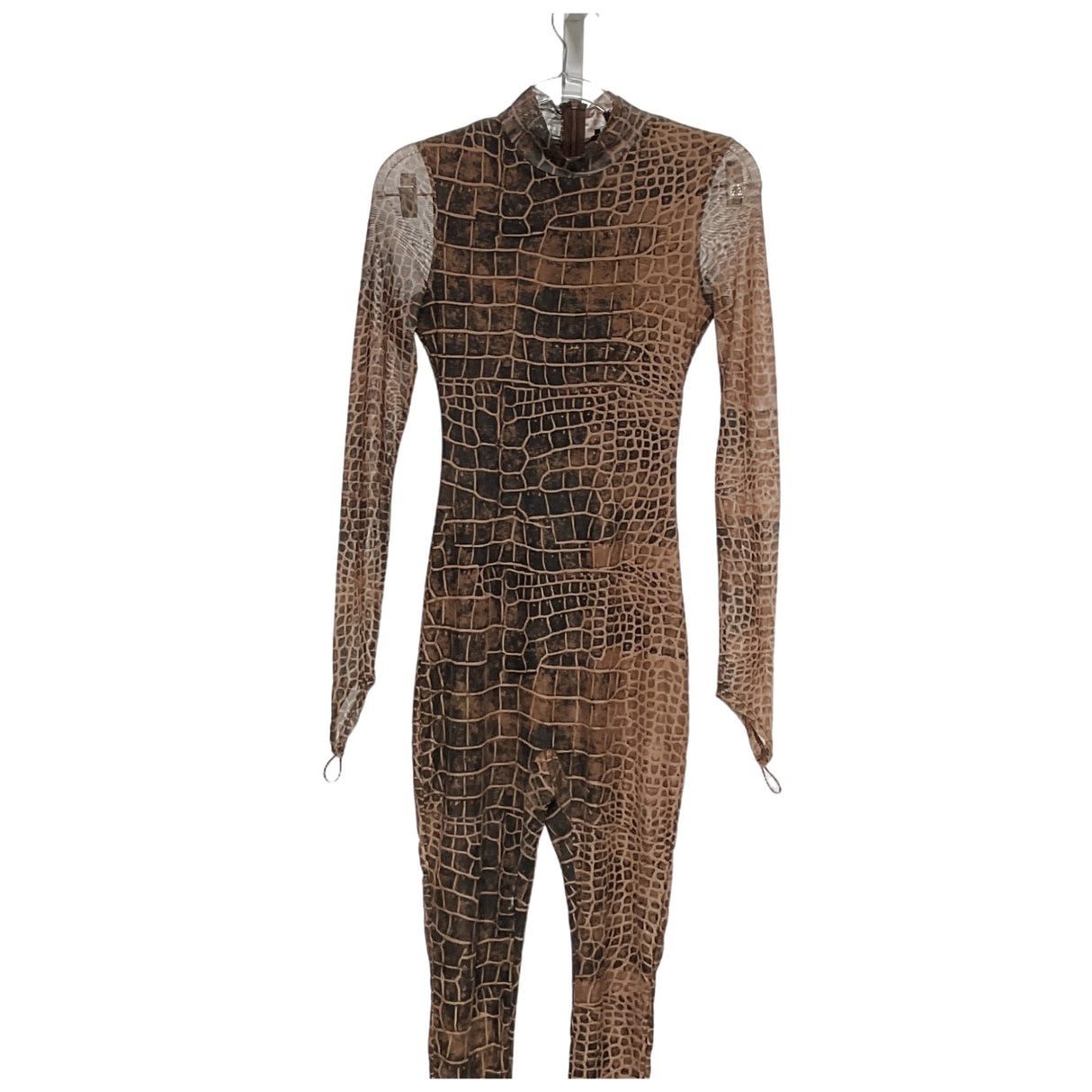 Fashion Nova Brown XS Jumpsuit