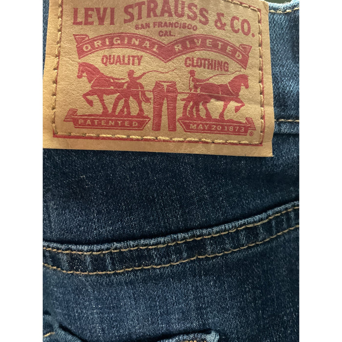 Levi's Blue Women's Capri Jeans - Size 18W