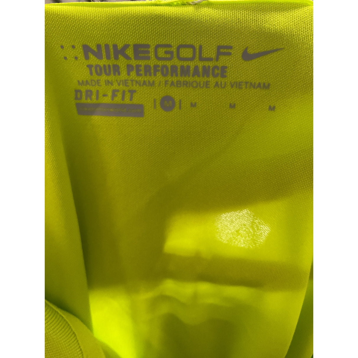 NIKE GOLF Men's Green Polo - Size M