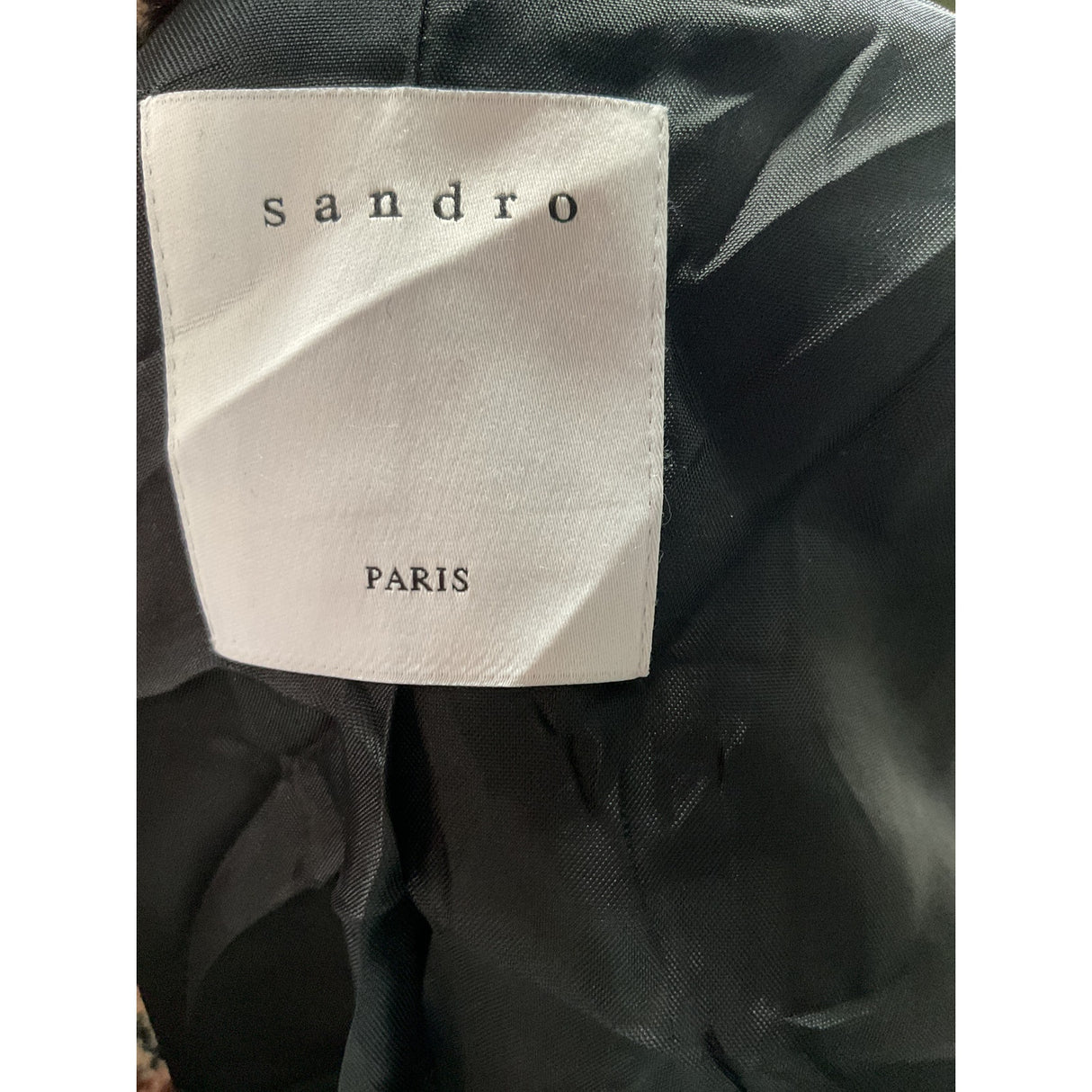 Sandro Multicolor Wool Jacket