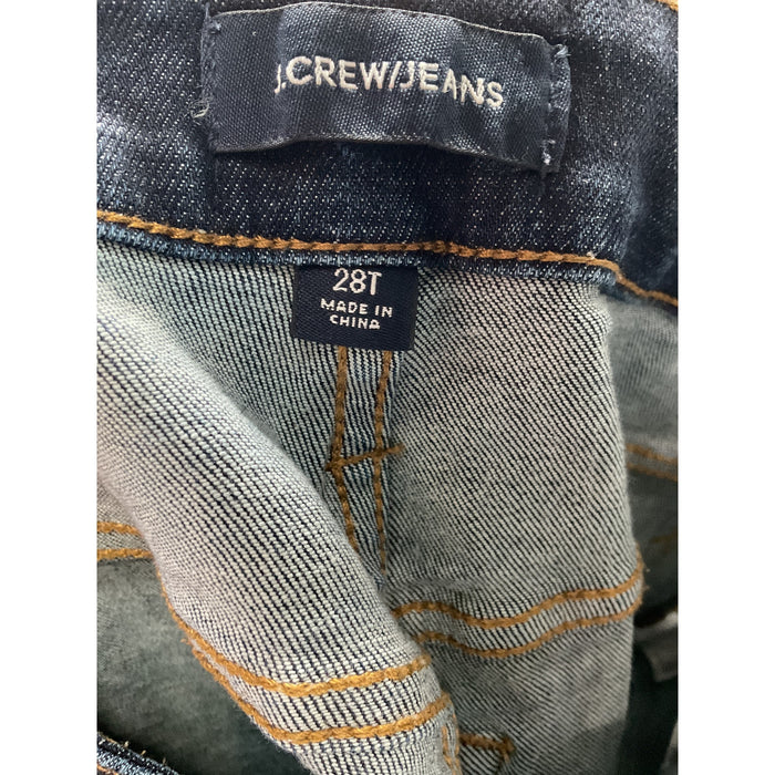 J. CREW Blue Ankle Jeans - Size 28T