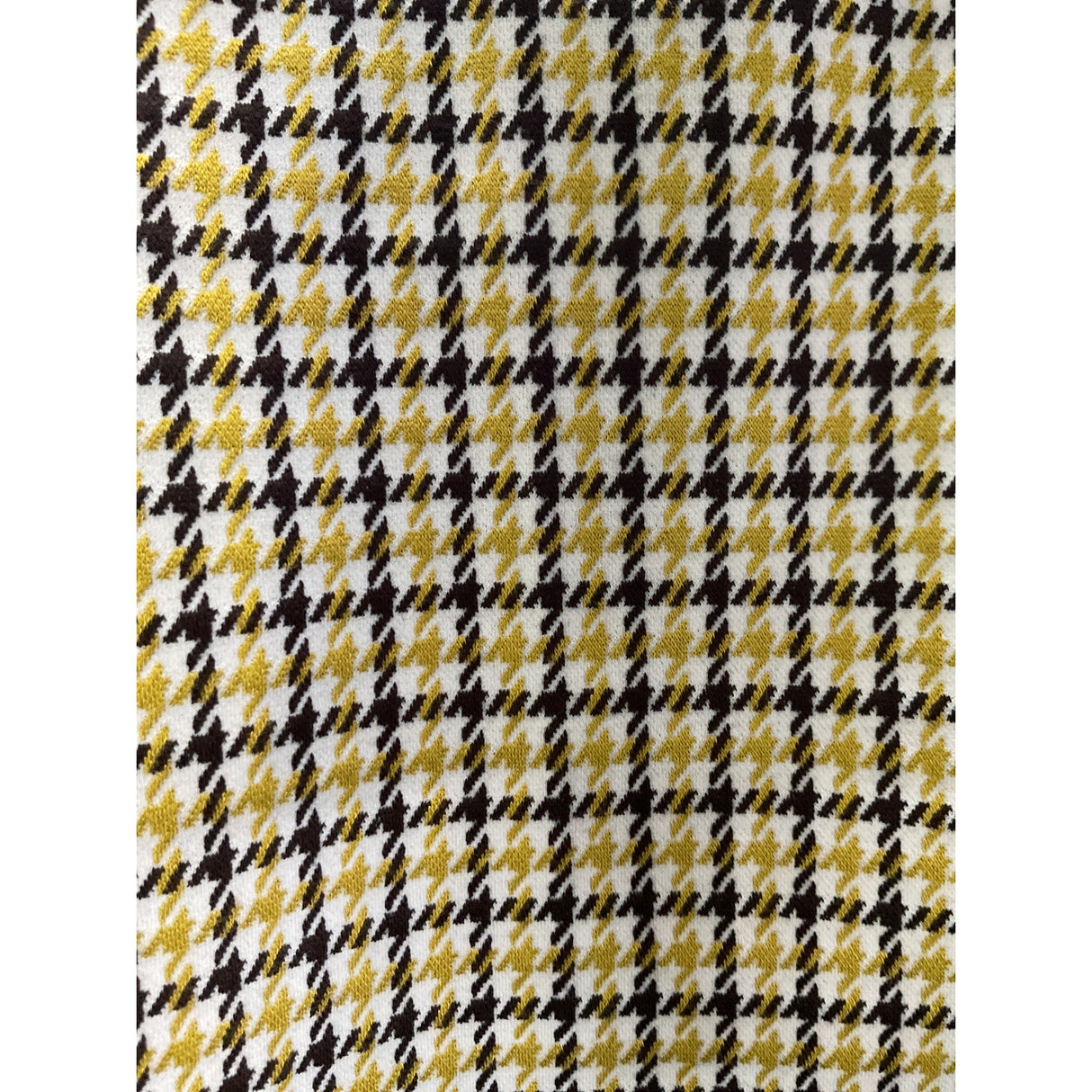 SPANX Yellow Petite Cropped Plaid Pants