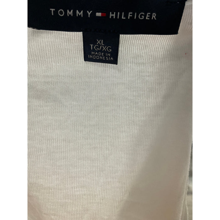 Tommy Hilfiger White Cotton XL Blouse