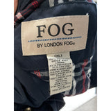 London Fog Blue Women's XL Windbreaker Jacket