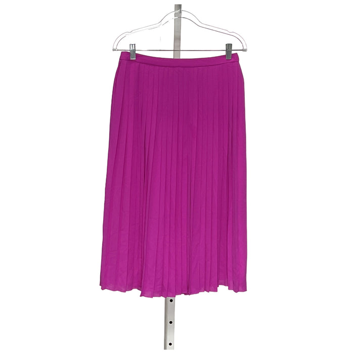 J. Crew Purple A-Line Skirt Size 6, Midi Length