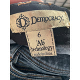 Democracy Blue Straight Leg Jeans - Women's size 6