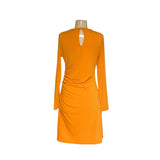 Michael Kors Yellow Wrap Dress - Size M