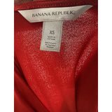 Banana Republic Orange Chiffon Blouse XS