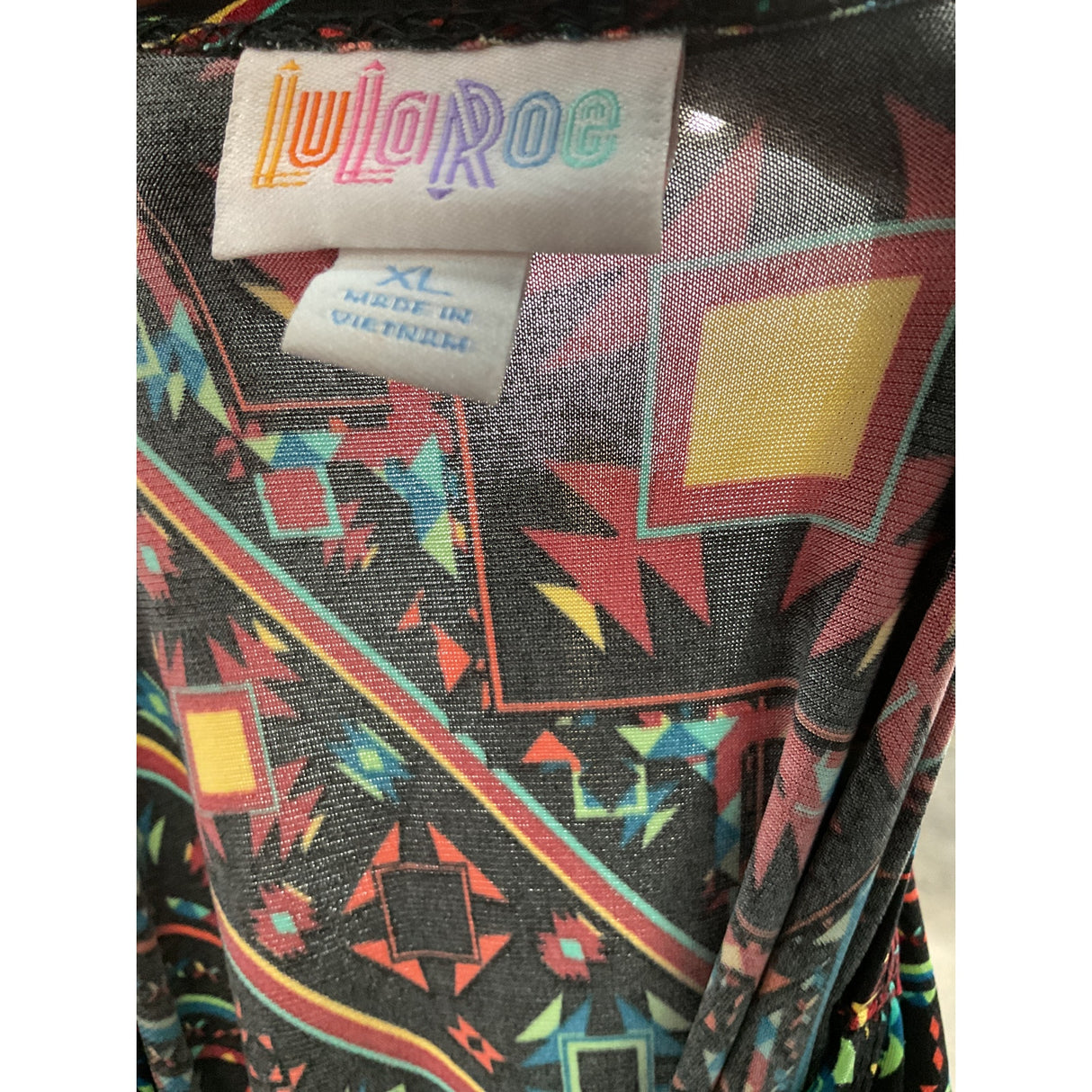 LuLaRoe Multicolor Shift Dress XL