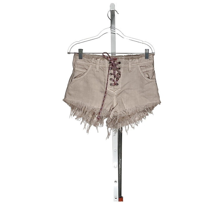 Beige Chino Shorts by We The Free