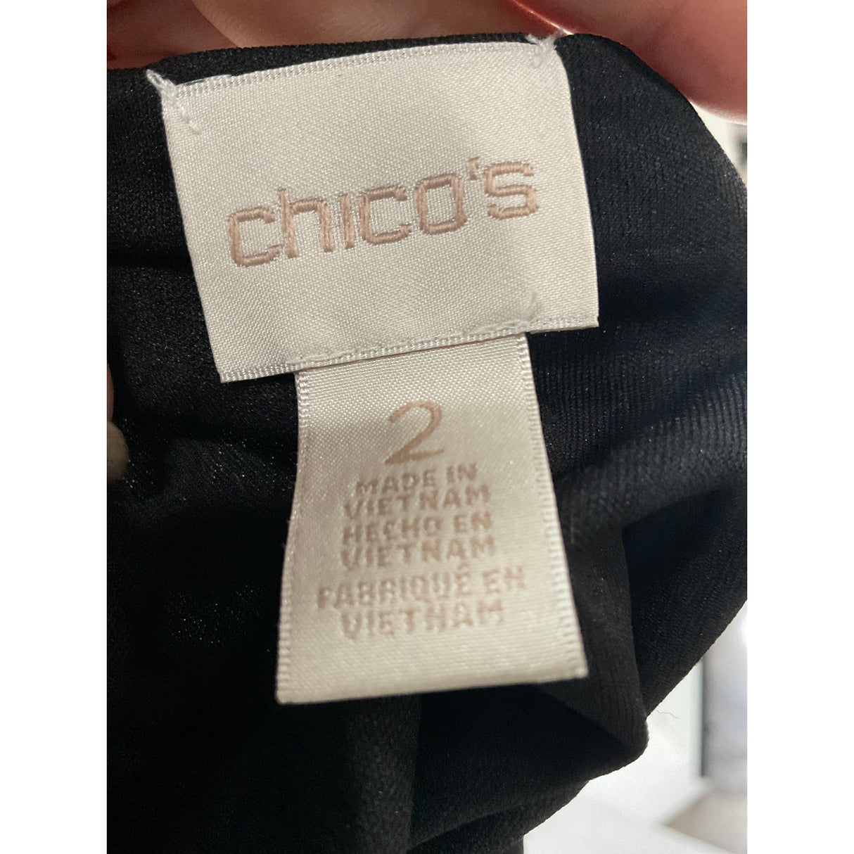 Chico's Black Shift Dress - Plus Size 2