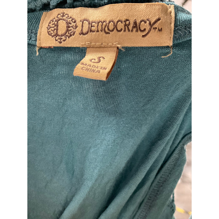 Democracy Women's Blue Blouse - Size S