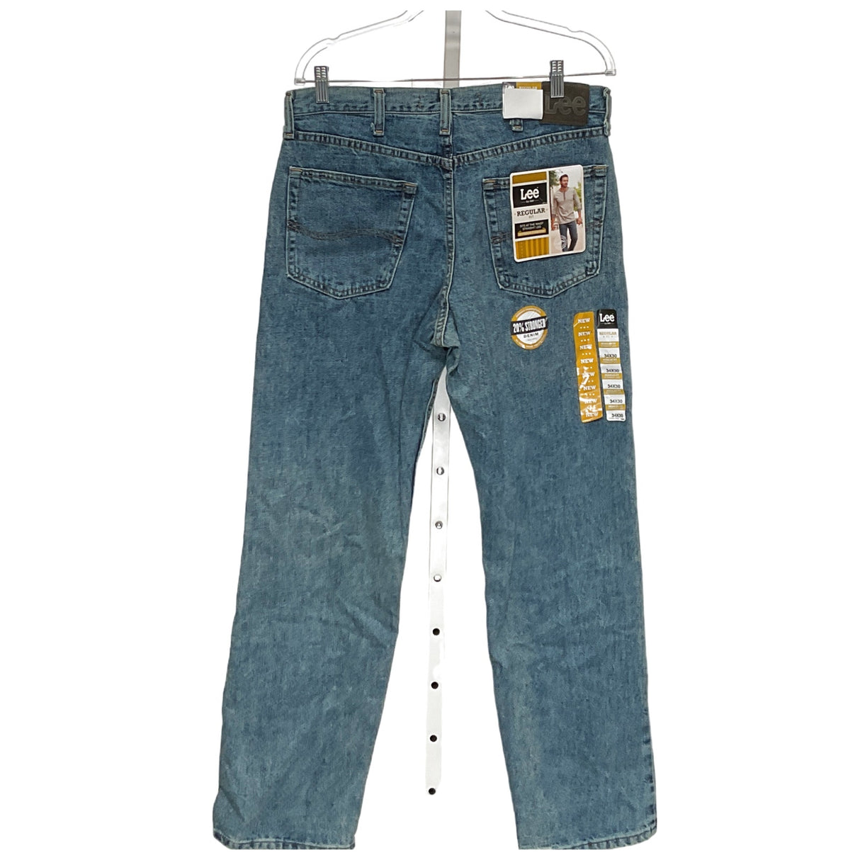 Lee Men's Blue Ankle Jeans 30x34