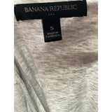 Banana Republic Gray Flannel Blouse