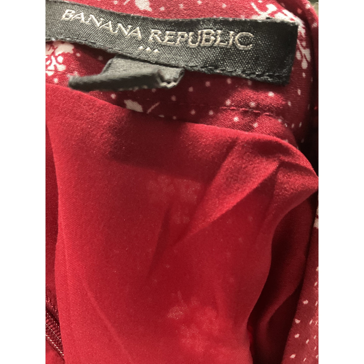 Banana Republic Red Mini Skirt - Size 14