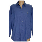 Ralph Lauren Blue Button-Up Shirt