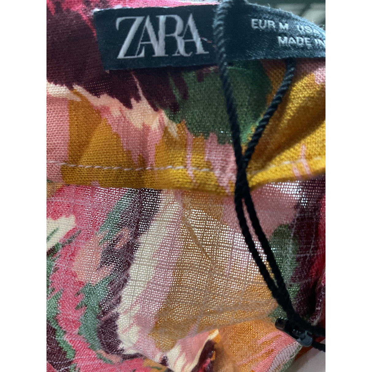 Zara Multicolor Mini Skirt