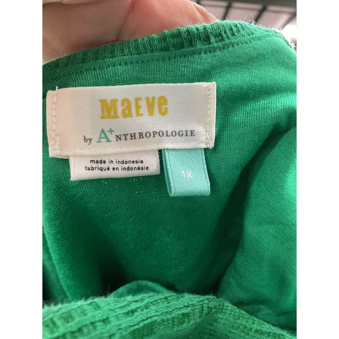 Maeve Green Shift Dress - Size 1X