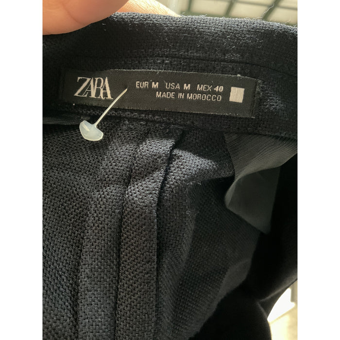 BLUE ZARA M BASIC BLAZER