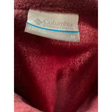 Columbia Red Fleece Zip-Up: Women's M