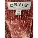 Orvis Pink Polyester Sweater - Women's Size L