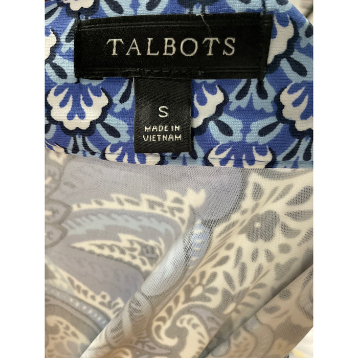 Talbots Multicolor A-Line Midi Dress