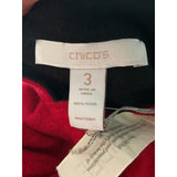 Chico's Red Wool Jacket, Size 3