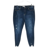 Kancan Blue Plus Size Skinny Jeans