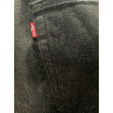 Men's Levi's Black Straight Jeans