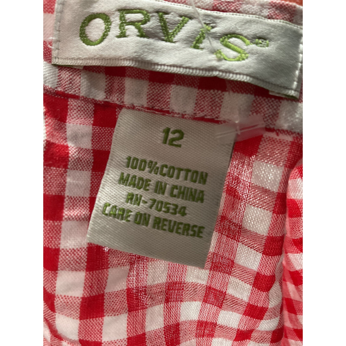 Orvis Mini Skirt in Red - Size 12