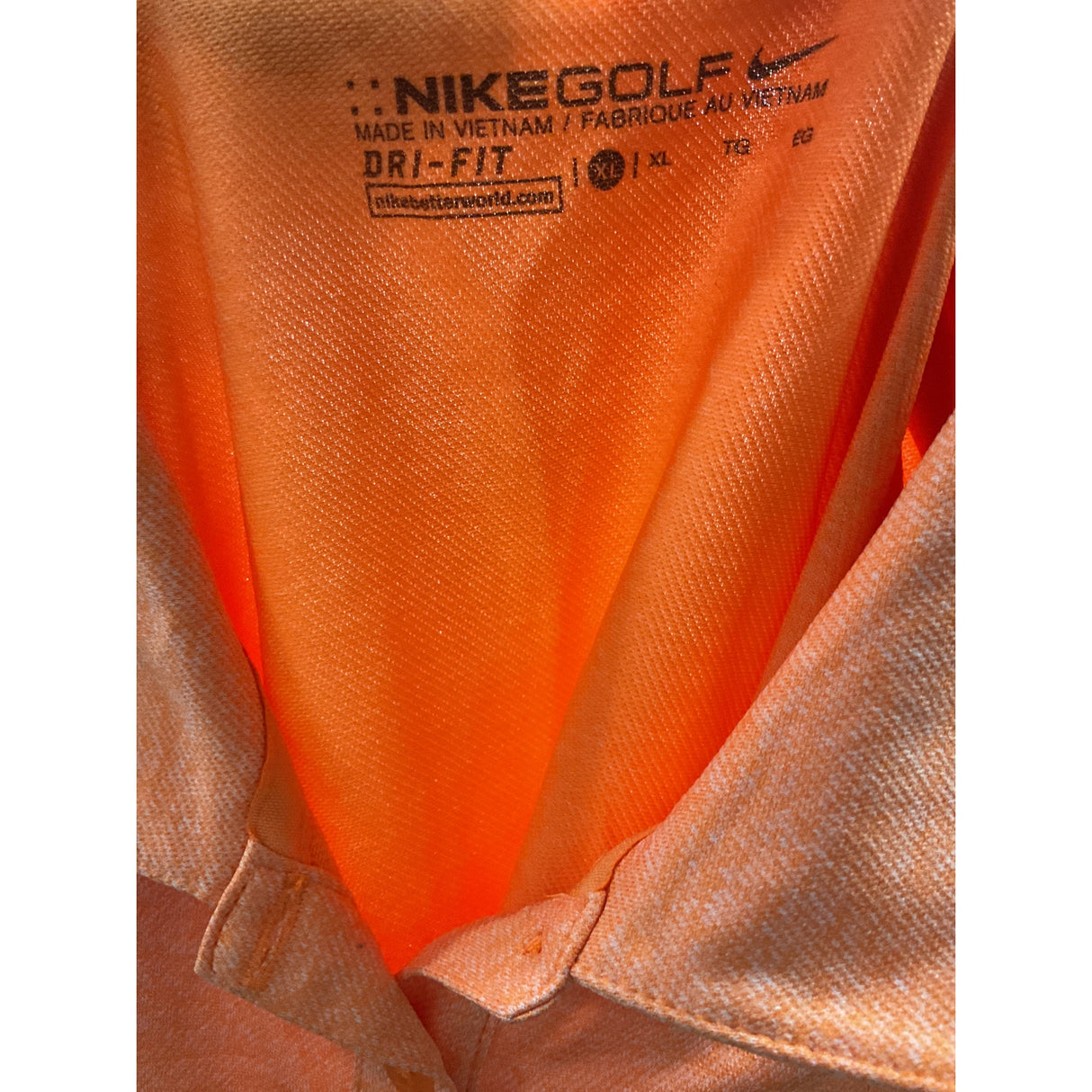 Nike Golf Women's Orange XL Blouse