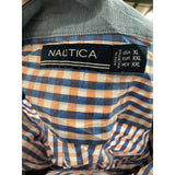 Nautica Men's Multicolor Short Sleeve Button-Up Shirt