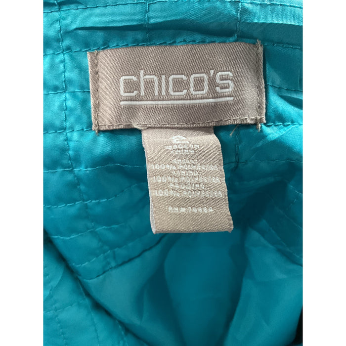 Chico's Blue Plus Size Vest