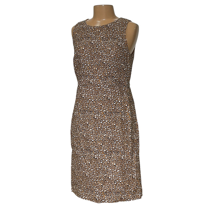 J.CREW Brown A-Line Dress Size 12