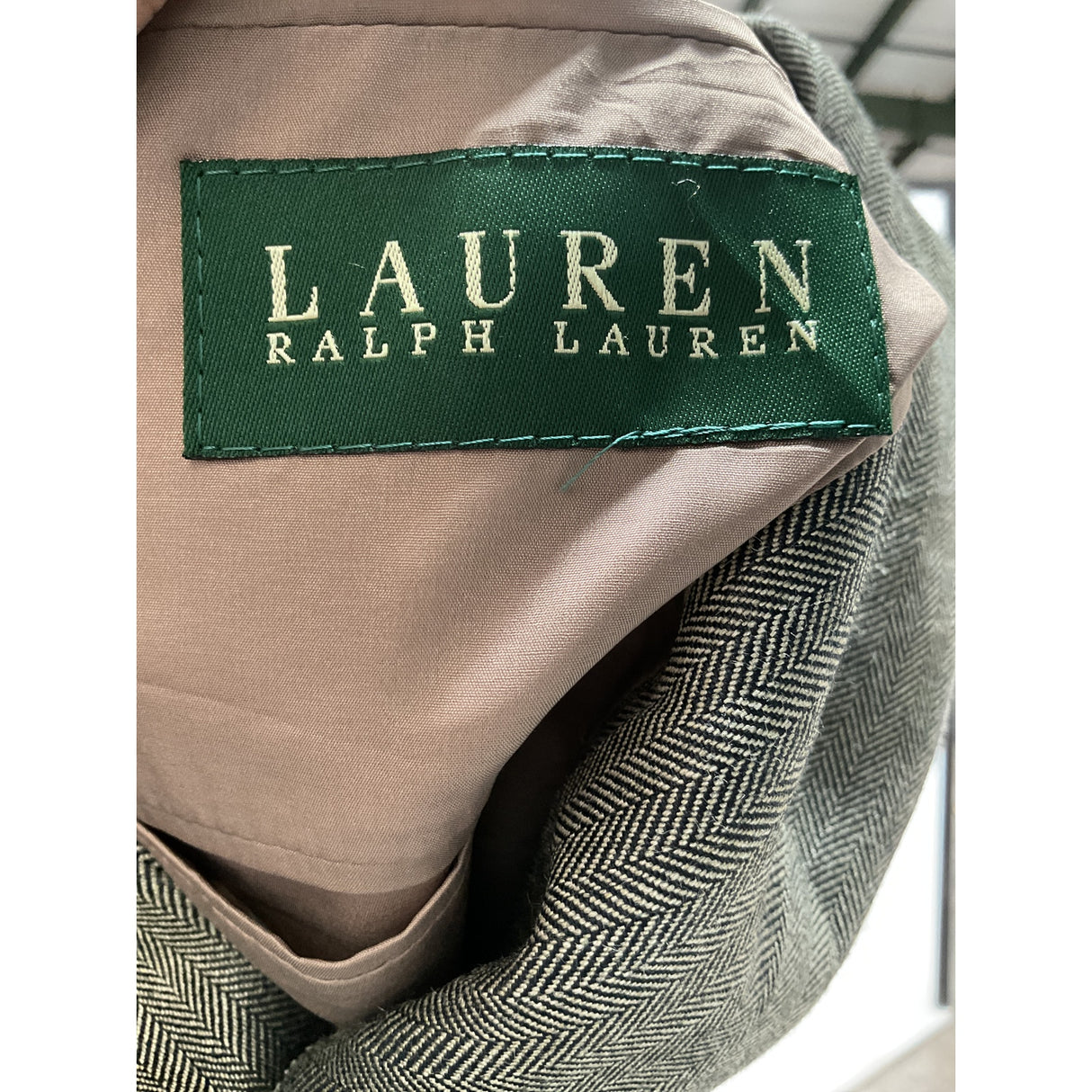 Ralph Lauren Gray Wool Blazer - Size 44