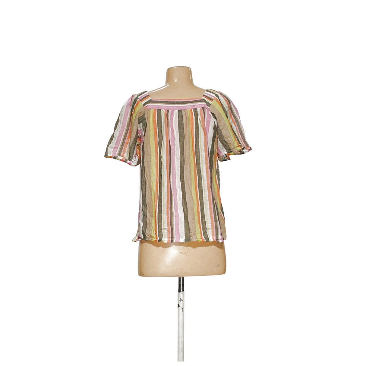 LOFT Multicolor Striped Blouse XS