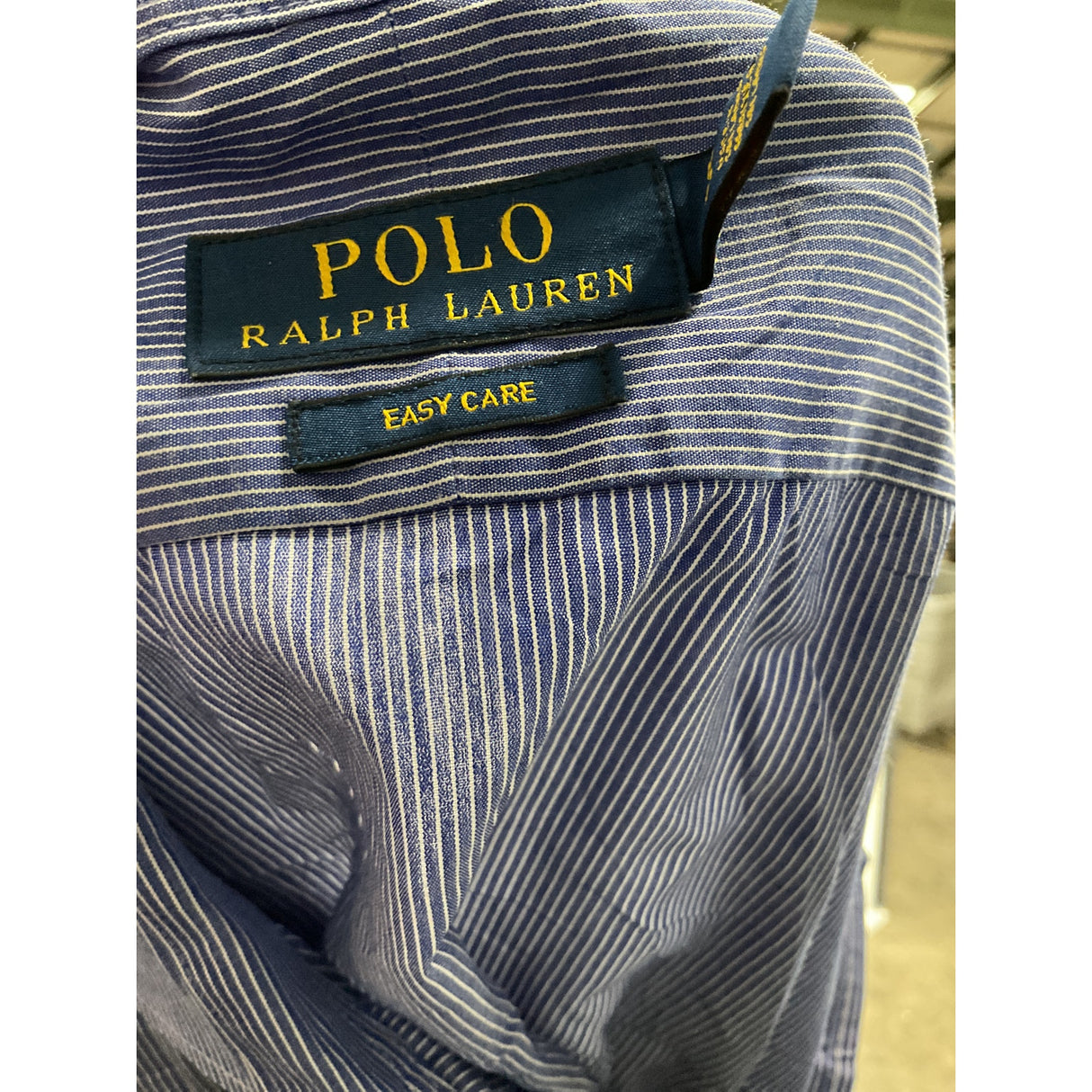 Polo Ralph Lauren Blue Button-Up Shirt