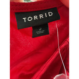 Torrid Red Polyester Blouse - Women's Size 2