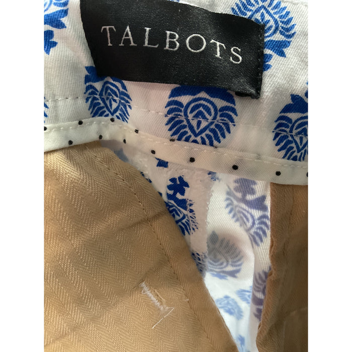 Talbots Petite Blue Capri Pants Size 14P