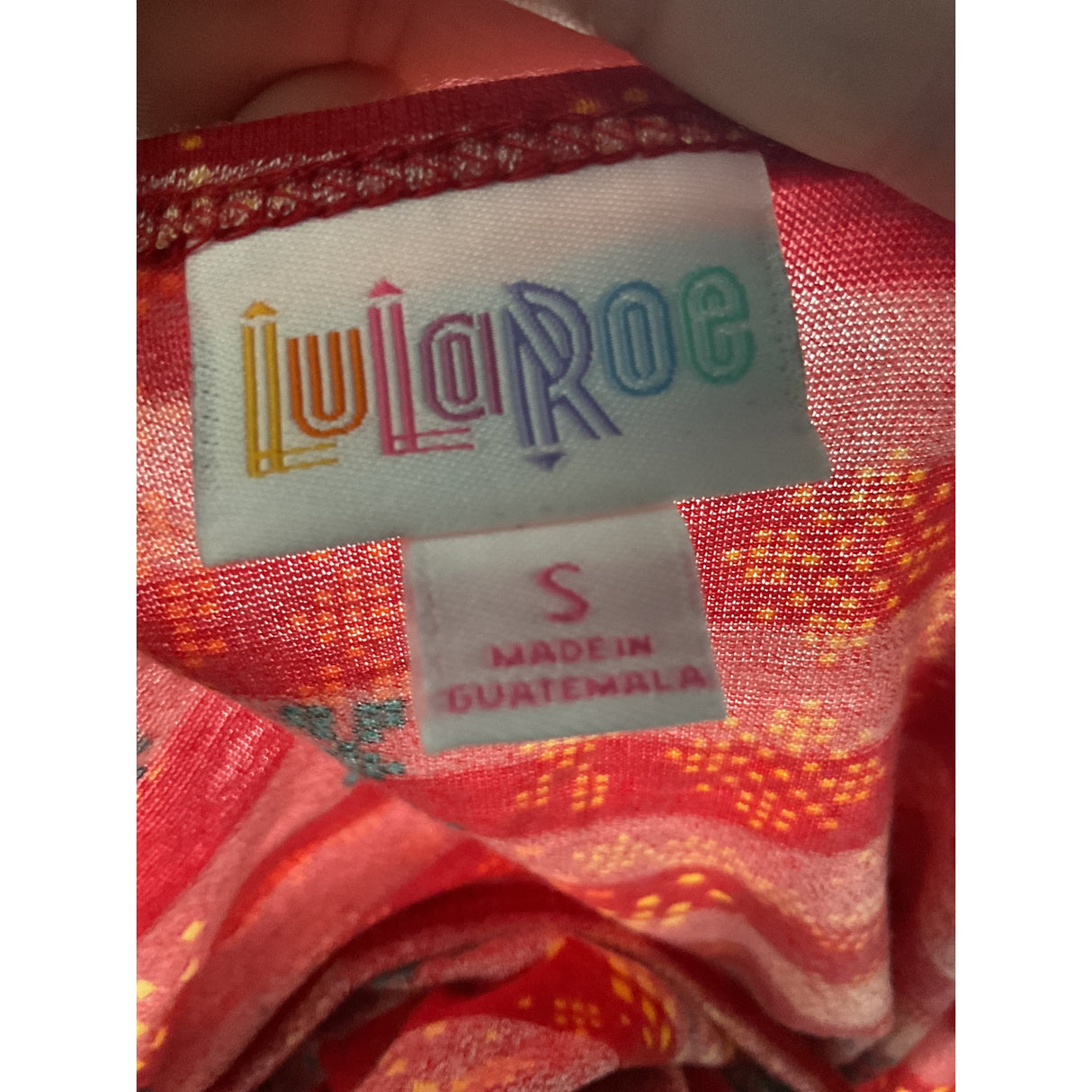 Lularoe Multicolor Graphic Blouse