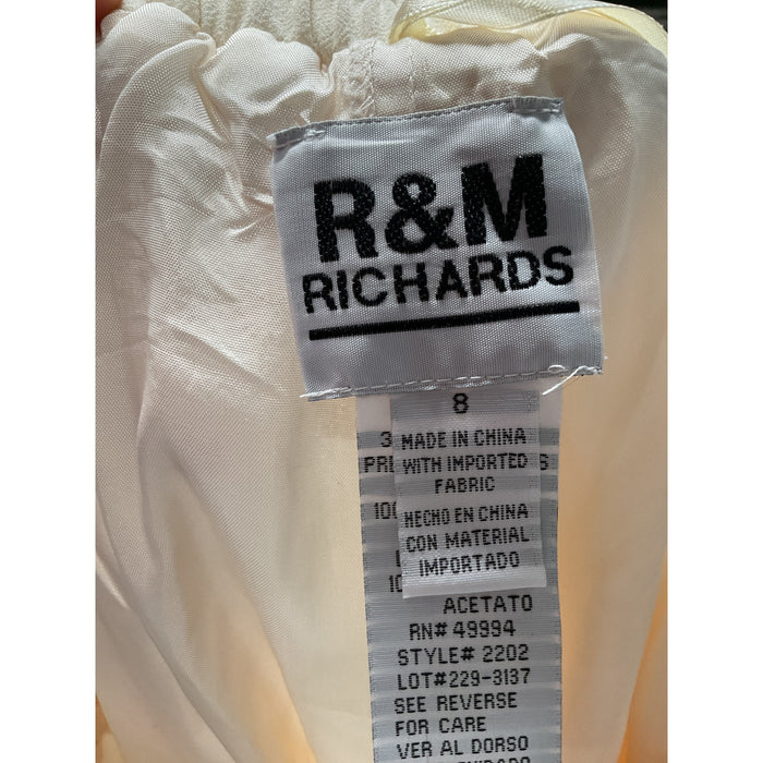 R & M RICHARDS Capri Pants - Beige, Size 8