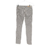 ZARA Women's Black Houndstooth Skinny Pants