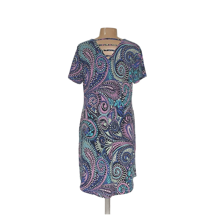 Talbots Multicolor Shift Dress - XLP