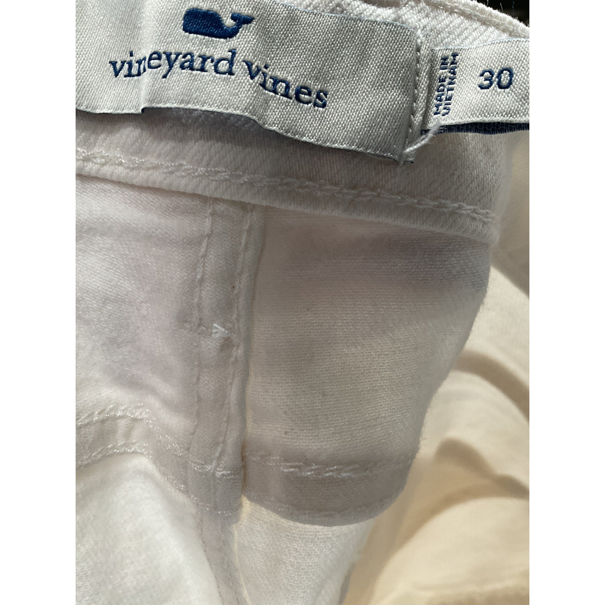 Vineyard Vines White Women's Ankle Jeans - Size 30