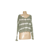 Jessica Simpson Green Cotton Sweater