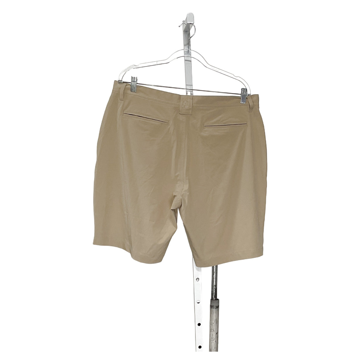 FJ Beige Bermuda Shorts - Regular Fit