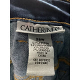 Catherines Blue Straight Leg Jeans - 28W