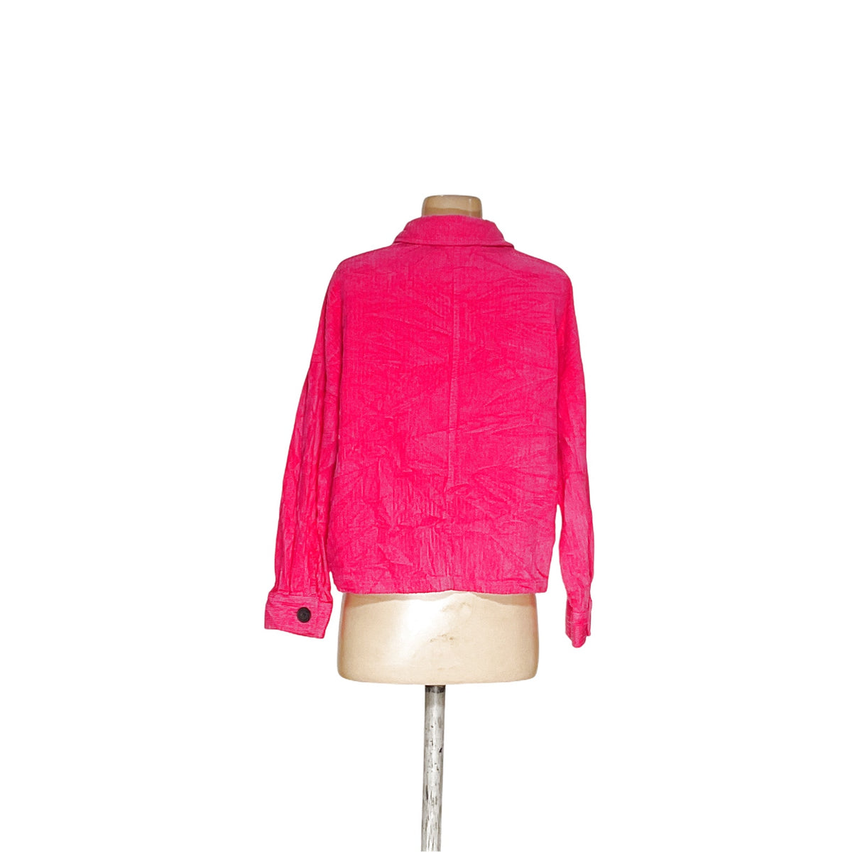 ZARA Pink Corduroy Jacket - Women's M