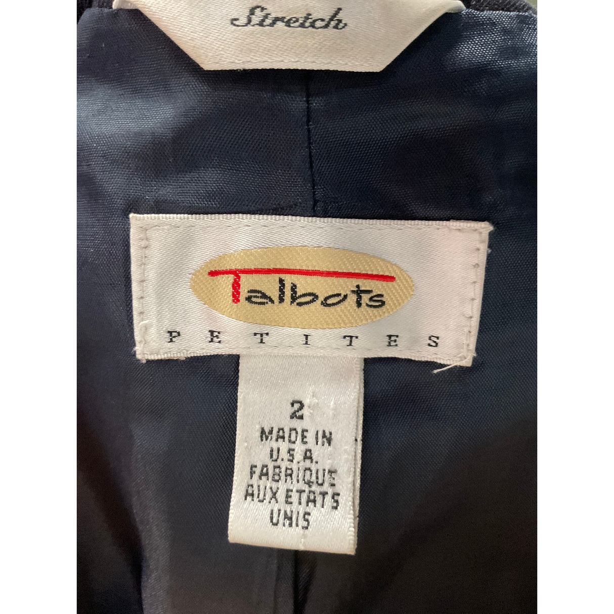 Talbots Blue Wool Blazer