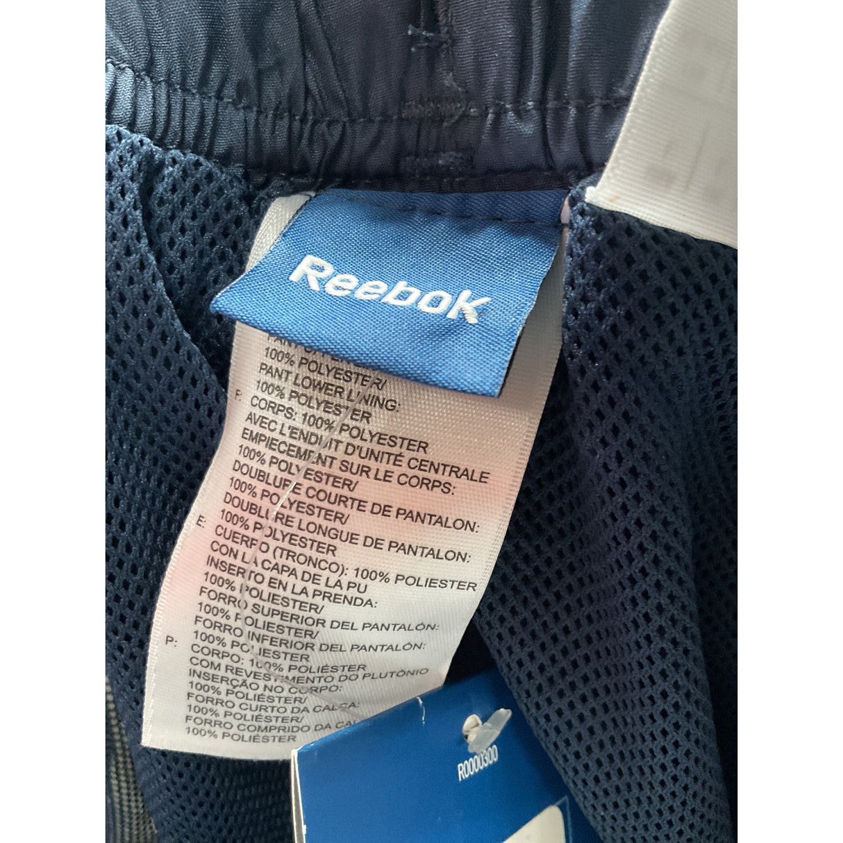 Reebok Blue Men's Active Pants - Size L